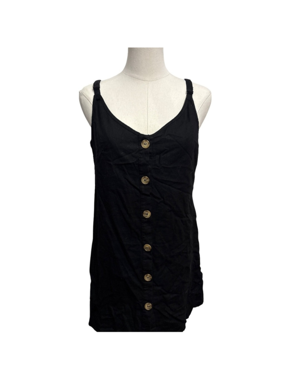 Cotton On Linen blend dress - size S
